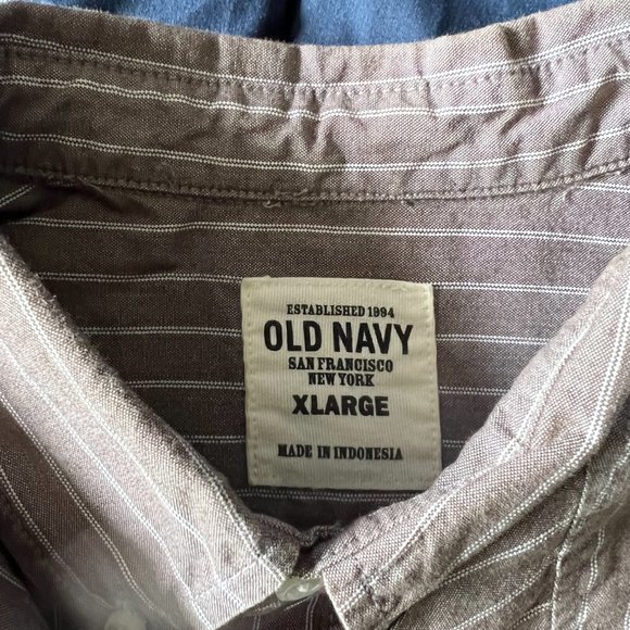 Old Navy Striped Long Sleeve XL - Picture 5 of 8